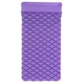 Materace dmuchane i koła do pływania - Materac plażowy z zagłówkiem, Bestway, 213x86 cm, fioletowy - miniaturka - grafika 1