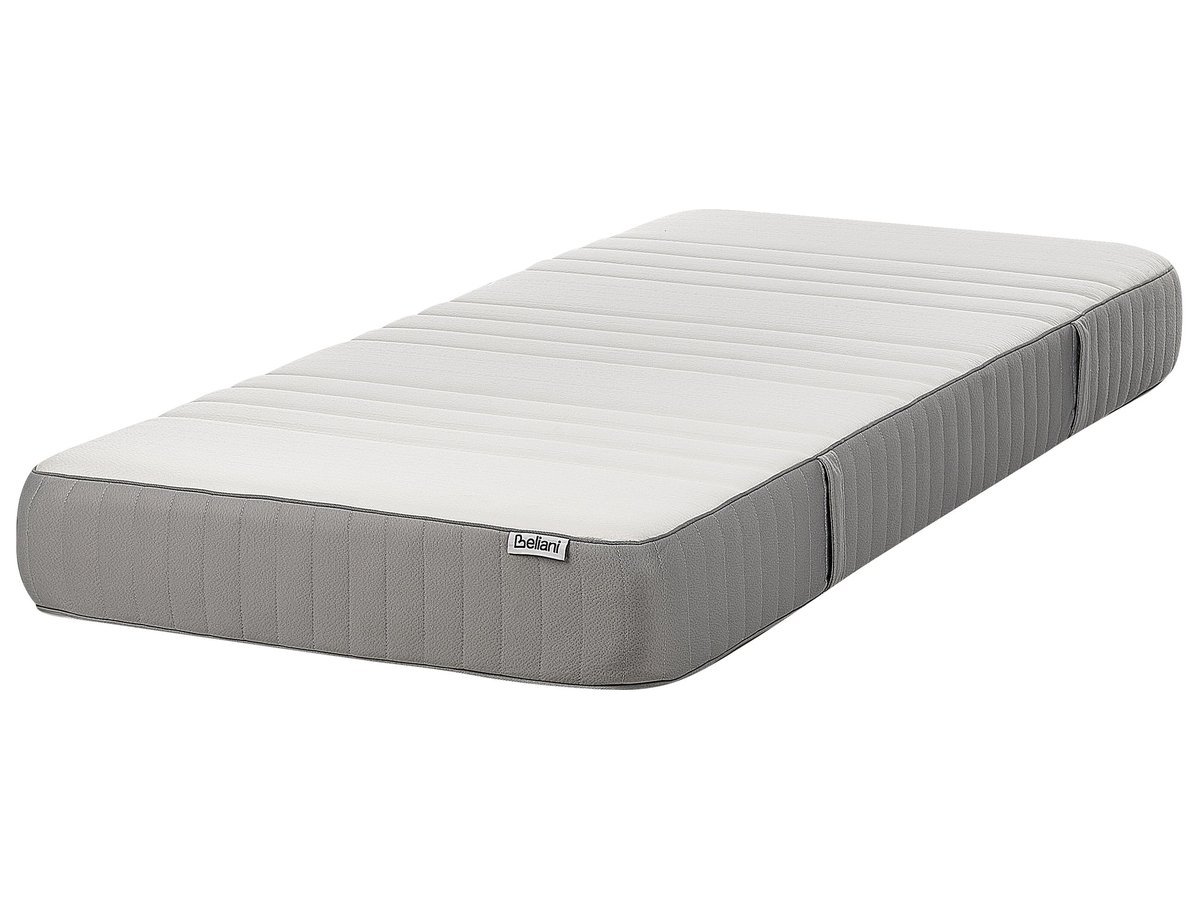 Materac memory foam zdejmowany pokrowiec 90 x 200 cm średnio twardy FANCY