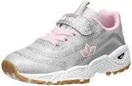 Buty dla dziewczynek - Lico Dziewczęce buty sportowe Anina Vs halowe, srebrny - srebrny/różowy - 40 EU - miniaturka - grafika 1