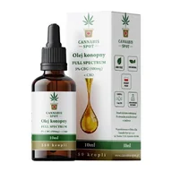 Suplementy naturalne - Olejek CBG 5% 500mg + CBD Full Spectrum Cannabis Spot - miniaturka - grafika 1
