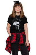 Koszulki dla dziewczynek - T-shirt dziecięcy UNDERWORLD Czacha z brodą - miniaturka - grafika 1