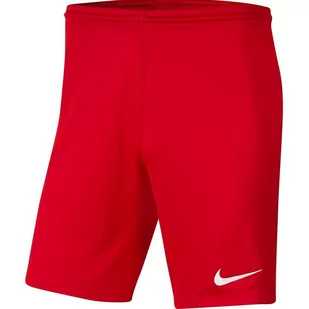 Spodenki dla dzieci Nike Dry Park III NB K czerwone BV6865 657 - Piłka nożna - miniaturka - grafika 1