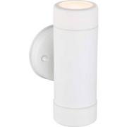 Lampy ogrodowe - Globo Lighting Oświetlenie Cotopa Zewnętrzny kinkiet Biały, 2-punktowe 32004-2 - miniaturka - grafika 1