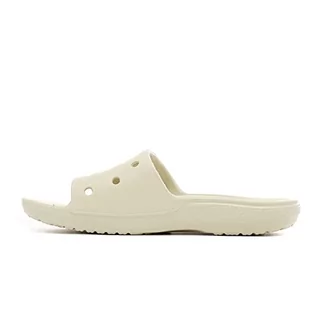 Kapcie damskie - Crocs Classic Slide, Kapcie Unisex-Dorosły, Kości, 38/39 EU - grafika 1