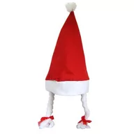 Ozdoby bożonarodzeniowe - Czapka Mikołaja z warkoczami - miniaturka - grafika 1