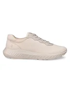 Trampki damskie - Ecco Skórzane sneakersy "ATH-1FTR" w kolorze beżowym - miniaturka - grafika 1