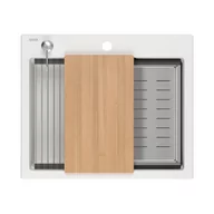 Zlewozmywaki - Quadron Zlewozmywak granitowy Dario 5905505500282 - miniaturka - grafika 1