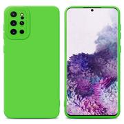 Etui i futerały do telefonów - Pokrowiec Etui Do Samsung Galaxy S20 PLUS w FLUID ZIELEŃ TPU Silikonowe Obudowa Ochronny Case Cover Cadorabo - miniaturka - grafika 1