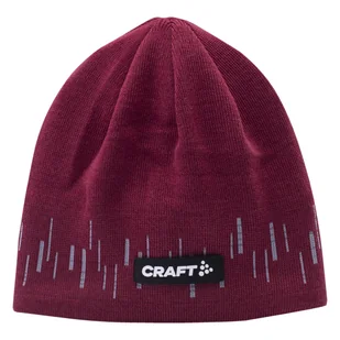 Czapka zimowa CRAFT ADV NORDIC TRAINING MERINO HAT 1914321-447000 – Bordowy - Czapki męskie - miniaturka - grafika 1