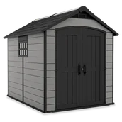 Altany ogrodowe - Domek narzędziowy KETER Premier 759 17212350 Szaro-antracytowy 228 x 287 x 252 cm - miniaturka - grafika 1