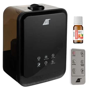 Zestaw do aromaterapii - ultradźwiękowy nawilżacz powietrza Malatec z pilotem + olejek eteryczny SportRecord (NP16405 + essential oil) - Aromaterapia - miniaturka - grafika 1