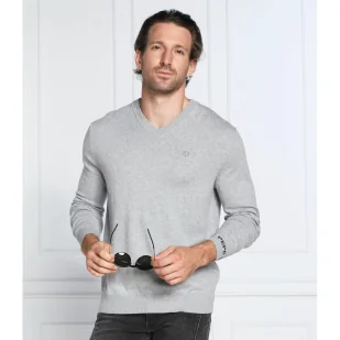 Pepe Jeans London Sweter ANDRE | Slim Fit | z dodatkiem wełny i kaszmiru - Swetry męskie - miniaturka - grafika 1
