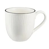 Kubki - Kubek porcelanowy 400 ml BONITA BLACK - miniaturka - grafika 1