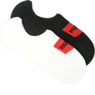 Skarpetki męskie - Hugo Bodywear Skarpety/stopki 2-pack 2P LOWCUT LABEL COL - miniaturka - grafika 1
