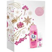 Zestawy kosmetyków damskich - Magic Oil Pink Jasmine / Pink Passion zestaw żel pod prysznic 250ml + antyperspirant w kulce 50ml - miniaturka - grafika 1