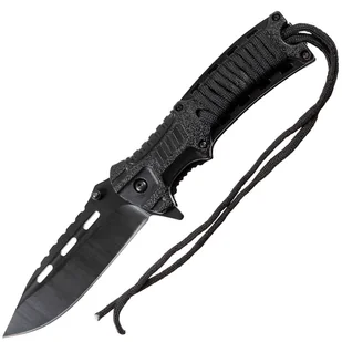 Nóż składany MFH Fox Outdoor Blackrope z krzesiwem - Noże - miniaturka - grafika 1