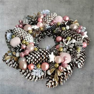 Ozdoby bożonarodzeniowe - Wianek świąteczny - miniaturka - grafika 1