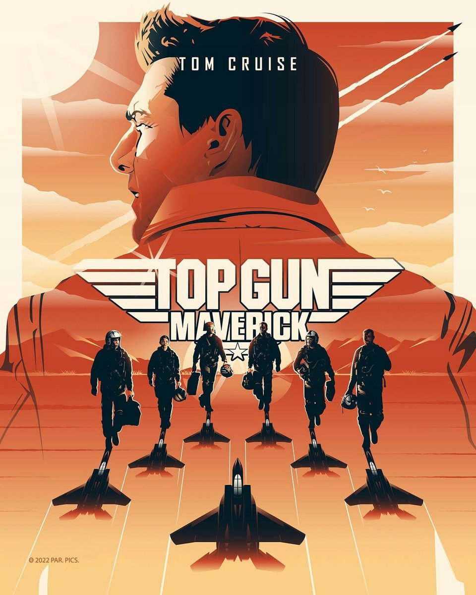 PODKŁADKA POD MYSZ Z Nadrukiem 22x18 cm TOP GUN Maverick Tom Cruise Prezent
