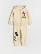 Bluzy i sweterki niemowlęce - Reserved - Bawełniany komplet Mickey Mouse - jasnożółty - miniaturka - grafika 1