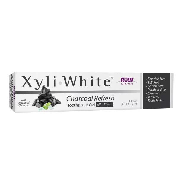 Now® Foods NOW Pasta do zębów XyliWhite Charcoal Refresh (z węglem aktywnym), 181g