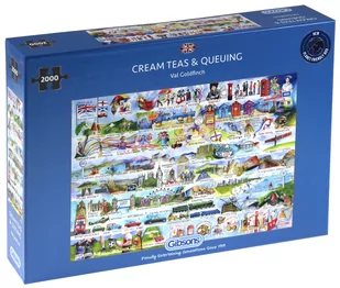 G3 Gibsons Puzzle 2000 Brytyjskie znaki szczególne - Puzzle - miniaturka - grafika 1