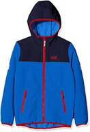 Kurtki i płaszcze dla chłopców - Jack Wolfskin Dziecięca kurtka Fourwinds Kids, Coastal Blue, 116 - miniaturka - grafika 1