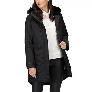 Regatta Damska kurtka Lyanna wodoodporna, oddychająca parka - czarna - Kurtki damskie - miniaturka - grafika 1