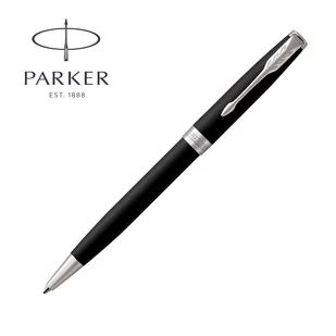 Parker Royal Długopis Sonnet Matte Black CT 1931524 - kolekcja Royal - Pióra wieczne - miniaturka - grafika 1