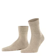 Skarpetki męskie - FALKE Krótkie skarpety męskie, beżowy (Pebble Melange 4044), 45-46 EU - miniaturka - grafika 1