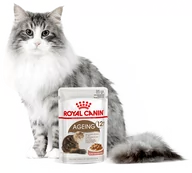 Mokra karma dla kotów - Royal Canin Ageing +12 Cat 24x85g saszetka sos) 16500-uniw - miniaturka - grafika 1