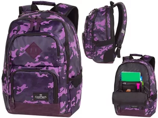 COOLPACK Plecak sportowy COOLPACK UNIT Fioletowy - fioletowy 5907808884120 - Plecaki - miniaturka - grafika 1