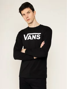 Vans Longsleeve Classic VN000K6HY281 Czarny Classic Fit - Bluzy męskie - miniaturka - grafika 1