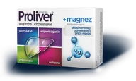 Odchudzanie i oczyszczanie - Aflofarm Farmacja Polska Sp. z o PROLIVER + Magnez 30 tabletek 3713821 - miniaturka - grafika 1