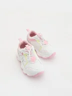 Buty dla dziewczynek - Reserved - Sportowe sneakersy z aplikacją 3d - biały - miniaturka - grafika 1