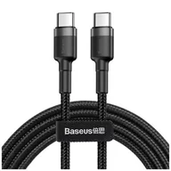 Kable USB - Baseus Kabel usb-c do usb-c pd cafule pd 2.0, qc 3.0, 60w, 200 cm czarno-szary AP_222366 - miniaturka - grafika 1