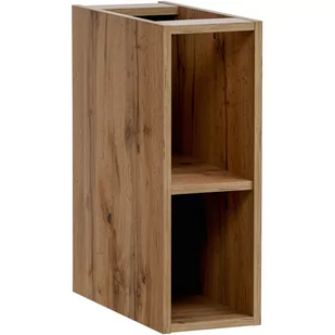 Szafka Łazienkowa Wisząca Otwarta Dolna 81-01-A Xilo Oak Comad - Szafki łazienkowe - miniaturka - grafika 1