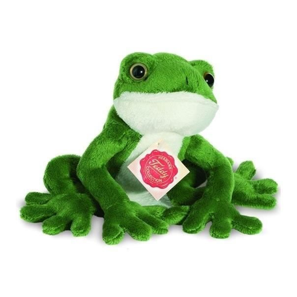 Peluche - Hermann - Żaba - 15 cm - Zielony - Uniseks