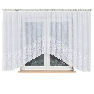 Firanka gotowa żakardowa KINGA 500x160 cm - Firany - miniaturka - grafika 1