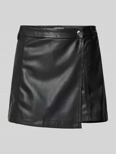 Spódnica ze spodenkami o kroju regular fit z imitacji skóry model ‘HERO’ - Spodenki damskie - miniaturka - grafika 1