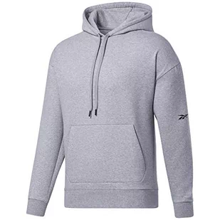 Reebok Reebok Męska bawełniana bluza Ts Dreamblend Oth Szary Brgrin S GJ6432 - Bluzy męskie - miniaturka - grafika 1