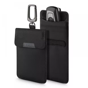 Etui Braders Klatka Faradaya Spigen Pouch Keyless RFID Signal Blocker Black - Etui i futerały do telefonów - miniaturka - grafika 1