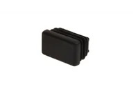 Balustrady i akcesoria - Zaślepka prostokątna ZP 60x120 czarna - miniaturka - grafika 1