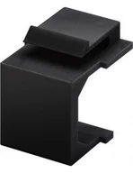 Kable miedziane - Goobay Keystone okładka (zestaw 4 szt.), czarna; Keystone pokrywa (zestaw 4 szt.), czarny, czarny  do stosowania jako ochrona przed kurzem 4040849799907 - miniaturka - grafika 1