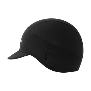 Czapki damskie - Shimano Zimowa Ocieplana Czapka Z Daszkiem Extreme Winter Cap Czarna R.Uni - grafika 1