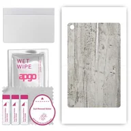 Akcesoria do tabletów i e-booków - folia naklejka skórka strukturalna na TYŁ do Huawei MatePad 10.4 SE - Beton Srebrne Paski - apgo SKINS - miniaturka - grafika 1