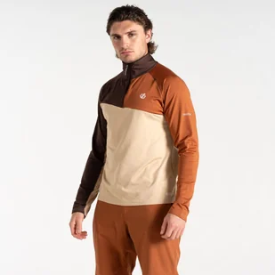 Dare 2b - Męska Bluza Dignify Iii Core Stretch Brązowy, Rozmiar: XL - Bluzy męskie - miniaturka - grafika 1
