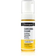 Pianki do mycia twarzy - Neutrogena Curcuma Clear Soothing Cleansing Mousse Pianka oczyszczająca 150 ml - miniaturka - grafika 1