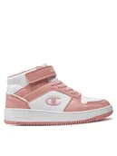 Buty dla dziewczynek - Champion Sneakersy Rebound 2.0 Mid G Gs Mid Cut Shoe S32680-CHA-PS021 Różowy - miniaturka - grafika 1