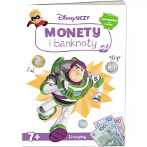 Książka dla dzieci Disney Uczy Monety i banknoty UPZ-9301 - Książki edukacyjne - miniaturka - grafika 2