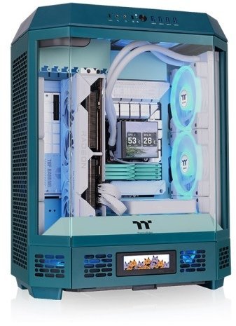 Obudowa Thermaltake Obudowa The Tower 600 Transformative Teal CA-1Z1-00MTWN-00